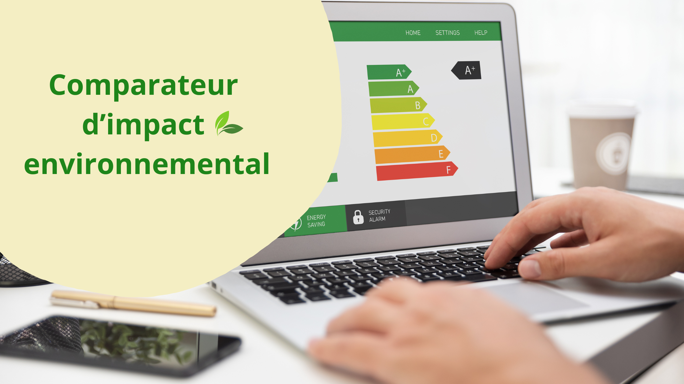 Image mise en avant pour Comparateur d'impact environnemental