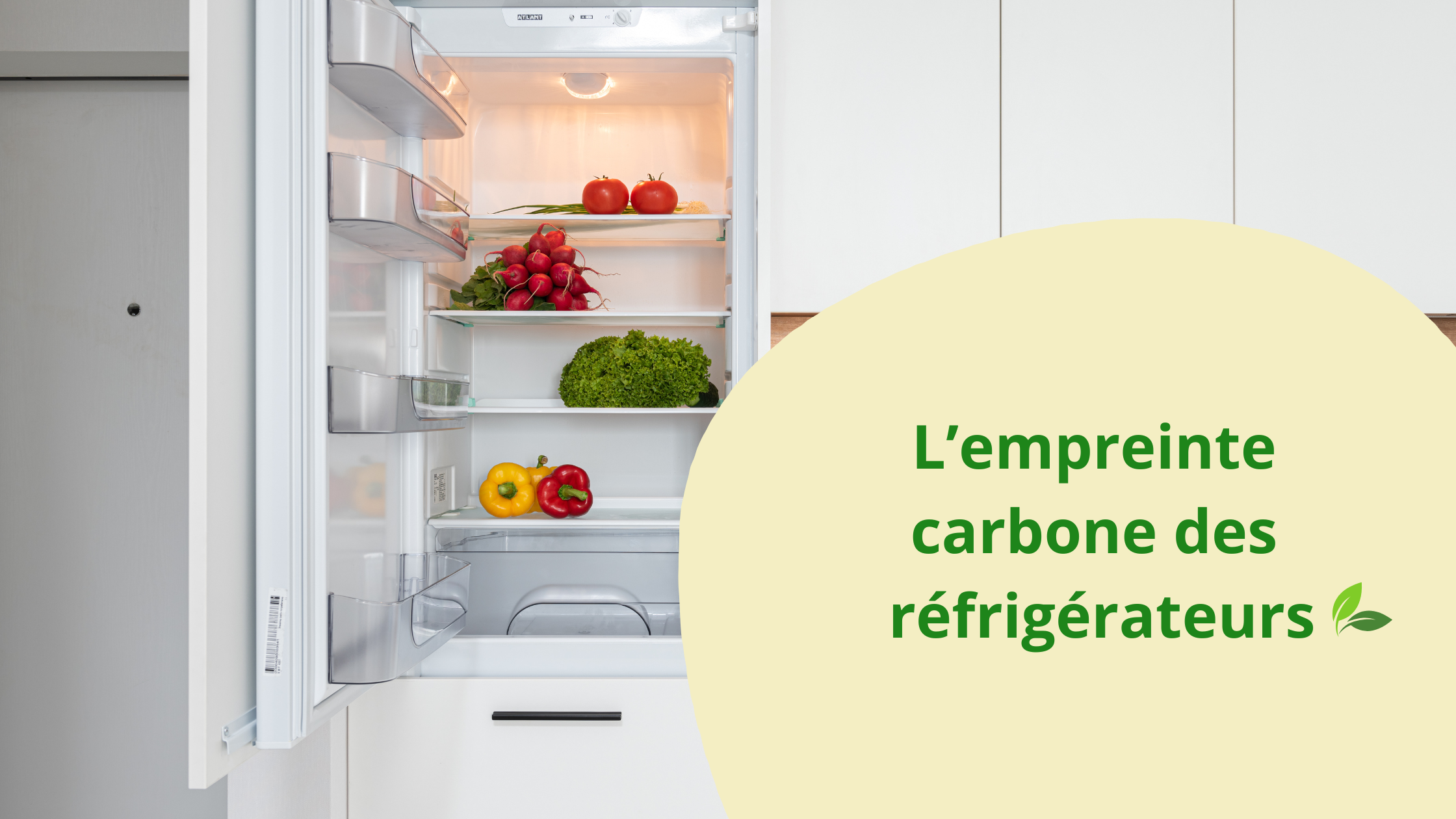 Image mise en avant pour L'empreinte carbone des réfrigérateurs