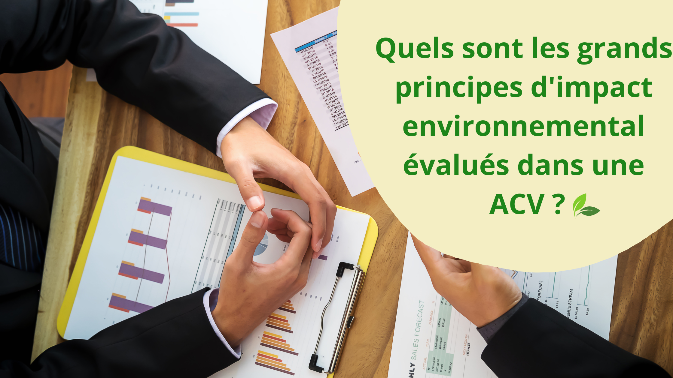 Image mise en avant pour Quels sont les grands principes d'impact environnemental évalués dans une ACV ?