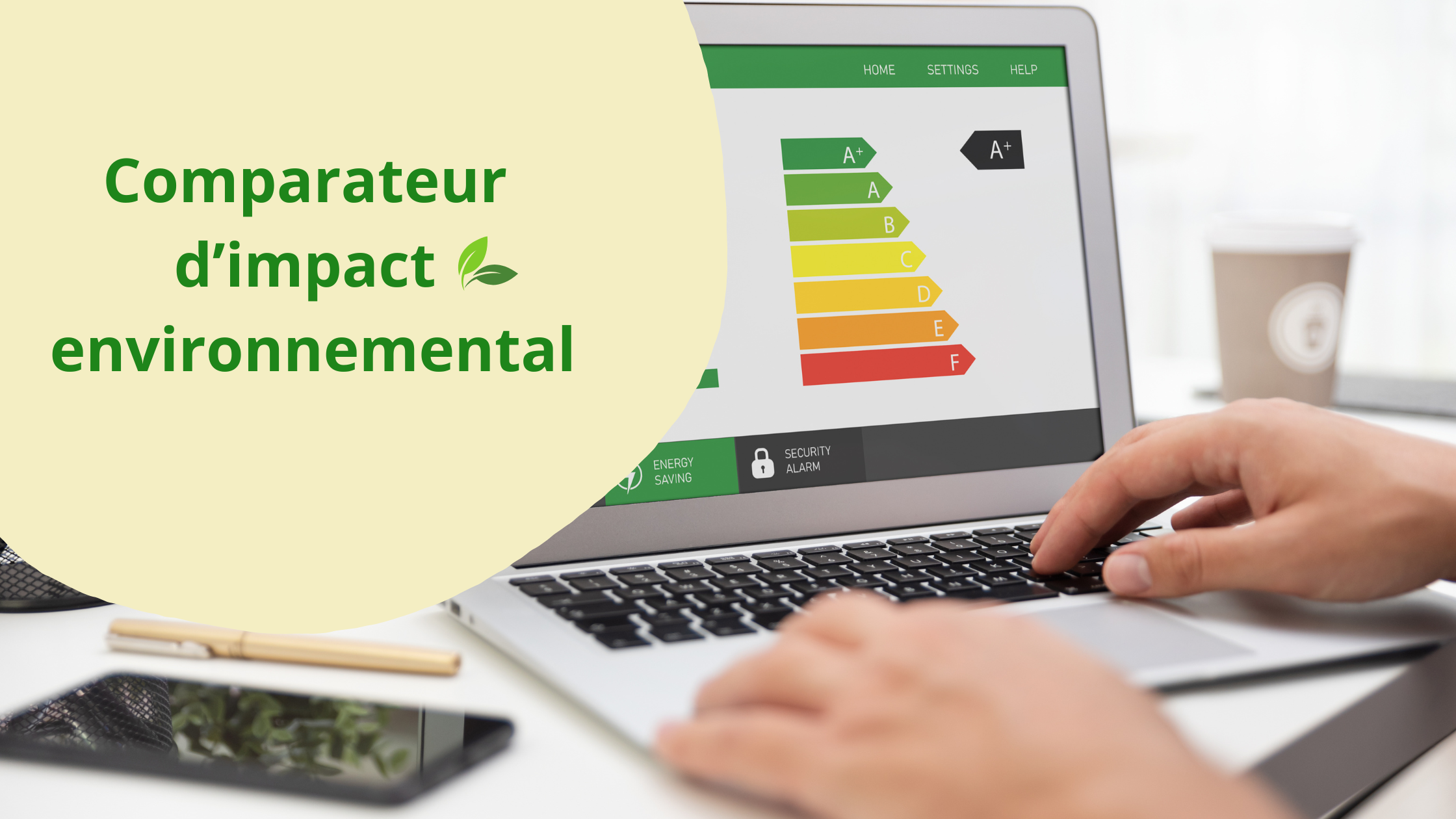 Comparateur d’impact environnemental