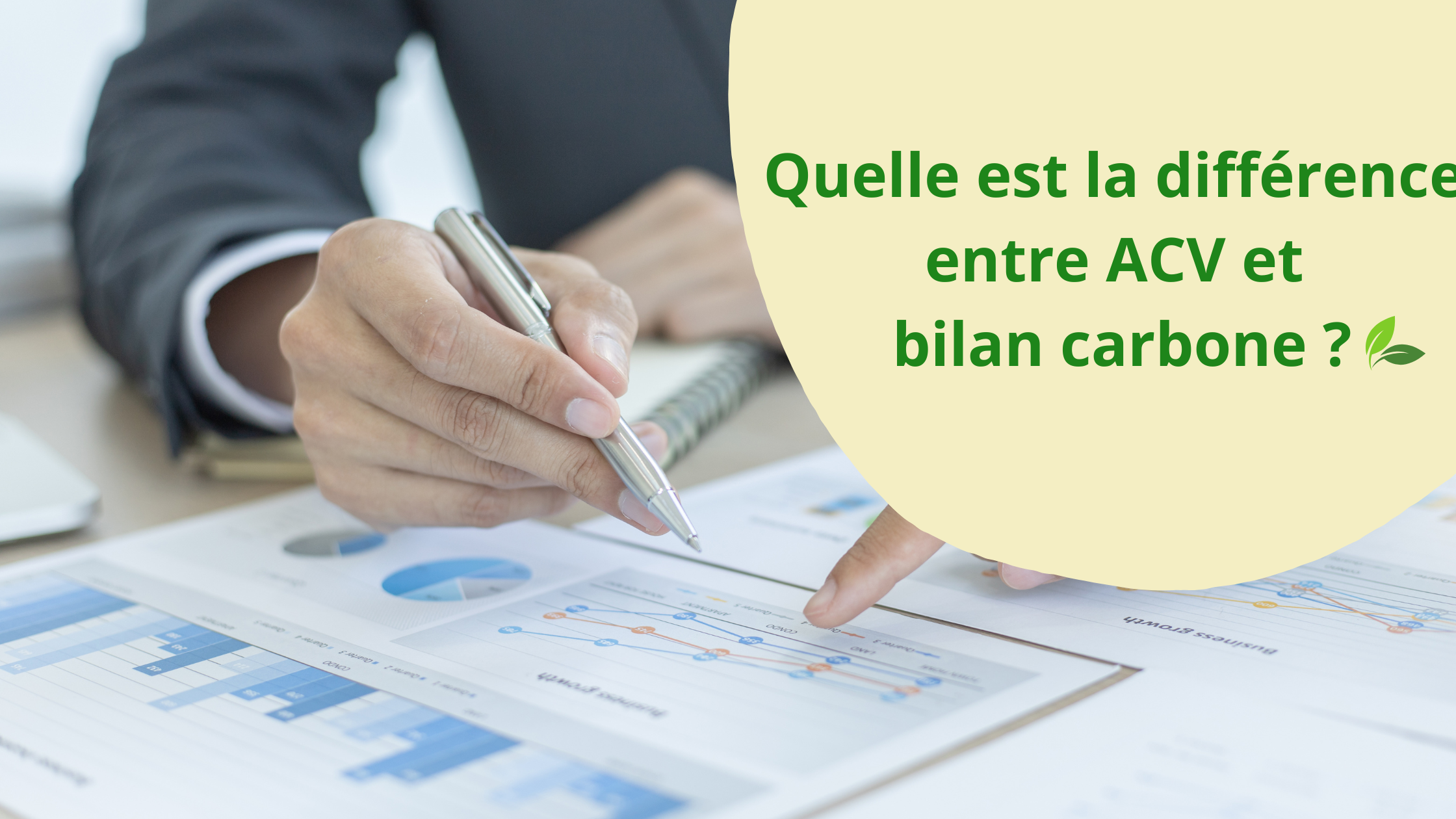 Quelle est la différence entre ACV et bilan carbone ?