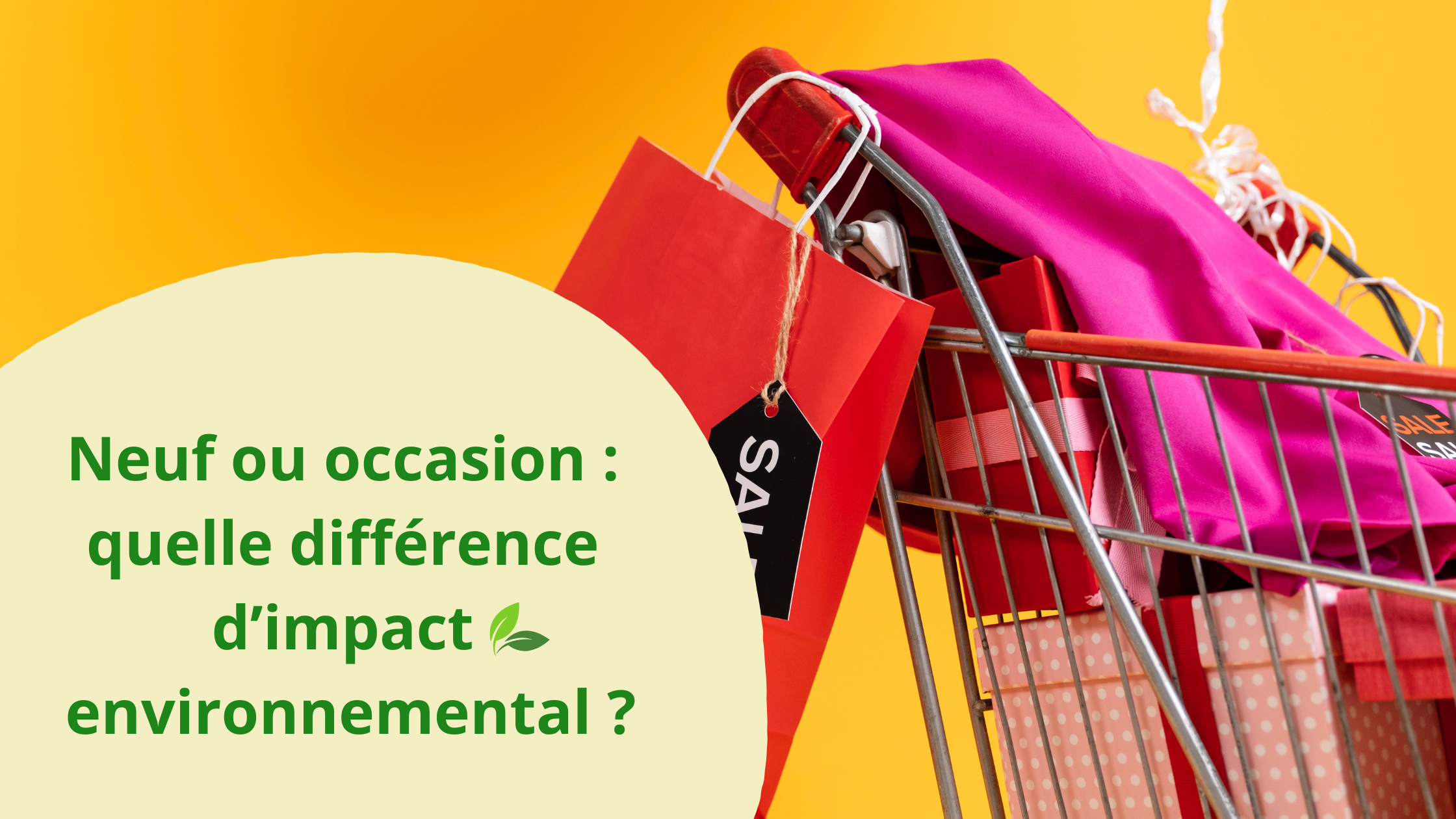 Neuf ou occasion : quelle différence d’impact sur l’environnement ?