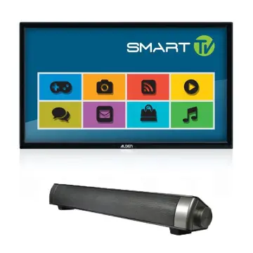 Image relative au Pack ALDEN Téléviseur 22" 55cm Connecté + Barre de Son Stereo Camping-Car