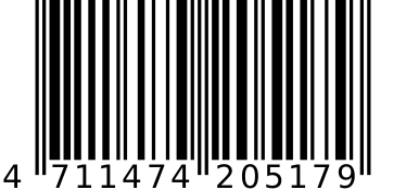 null gtin : 4711474205179