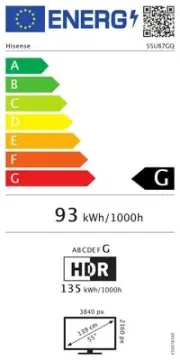 Image relative au HISENSE-55U87GQ