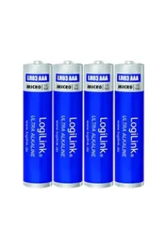 Image relative au Micro AAA 1,5 V Pile (Blister de 4), ultra power Alcaline LR03, pour plusieurs appareils comme par exemple télécommandes, jouets, détecteur de fumée,