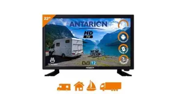Image relative au ANTARION-TV LED 22" 55CM TÉLÉVISEUR FULL HD ANDROID SMART TV CAMPING CAR