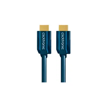 Image relative au Clicktronic câble High Speed HDMI with Ethernet (10 mètres)