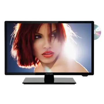 Image relative au EquinOxe Téléviseur LED HD ultra compact 24,5" (60 cm) + DVD