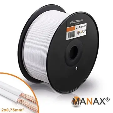 Image relative au Ls Enrouleur sans fil 2x0.75 Blanc 100m