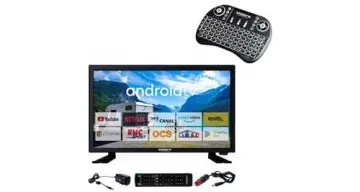 Image relative au Téléviseur 19 LED FHD Wi-Fi HDMI USB Noir