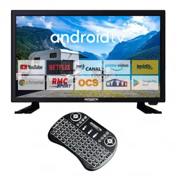 Image relative au Téléviseur 19 LED FHD Wi-Fi HDMI USB Noir