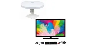 Image relative au Pack tv led 22" 55cm téléviseur full hd 12v + antenne tnt omnidirectionnelle