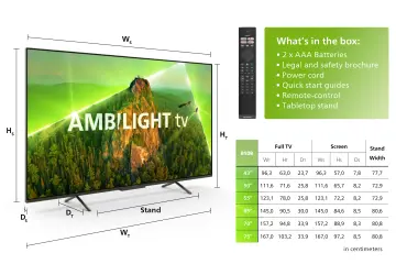 Image relative au PHILIPS-75PUS8108