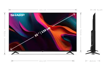 Image relative au SHARP-55GL4260E