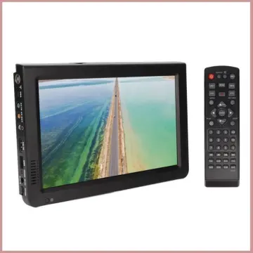 Image relative au sjlerst Télévision numérique 10 pouces TV Numérique Portable 10 Pouces, Support Vidéo 1080p, Petit Téléviseur LED avec 2 video