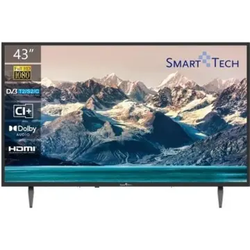 Image relative au TV LED FULL HD 43 pouces SMARTTECH 43FN10T2 - Triple Tuner Dolby Audio H.265 HDMI USB