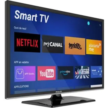 Image relative au SmartTV 18,5" 47 cm WebOS Connectée WIFI - 12/24/220V - Lecteur DVD - Camping Car Camion Fourgon - MobileTV - Garantie 3 ans