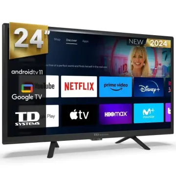 Image relative au Téléviseur Smart TV 24 pouces HD Hey Google Official Assistant - TD Systems PRIME24C19GLE