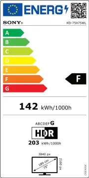 Image relative au SONY-KD75X75WL