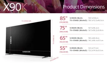 Image relative au SONY-XR85X90K