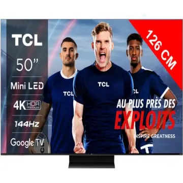Image relative au TCL TV QLED 4K 126 cm 50QM8B