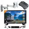 Miniature de ANTARION-PACK TV LED 18.5POUCES 47CM TÉLÉVISEUR HD ANDROID SUPPORT TV DOUBLE BRAS CLAVIER S