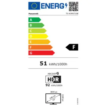 Image relative au PANASONIC-TX43MX710