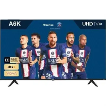 Image relative au Television TV HISENSE 43A6K TV LED 43108cm UHD 4K Dolby Vision Smart TV 3 HDMI Noi