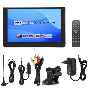 Image relative au TV numérique portable TMISHION - 12 pouces - 1080p - LED