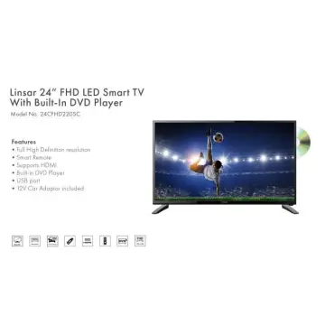 Image relative au LINSAR-TV24FHD220SCDVDFHD12V