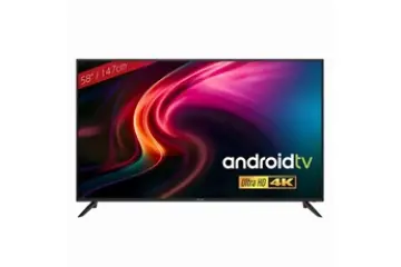 Image relative au TV 58 pouces UHD 4K - Redline RT-58 - Ecran DLED, Wi-Fi, Smart TV