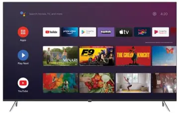 Image relative au TV Android 65'' 4K UHD LED 165 cm Google Assistant et Netflix