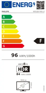 Image relative au PHILIPS-65OLED769