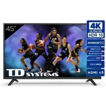 Image relative au TV LED 4K UHD - 45" 113 cm - K45DLJ12US - Noir TD SYSTEMS