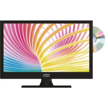 Image relative au ANTARION-TV LED 15.6POUCES 39CM TÉLÉVISION HD TNT CAMPING 12V DVD INTÉGRÉ