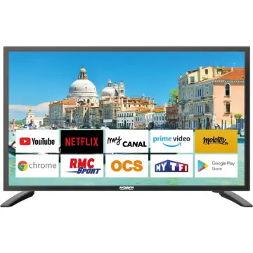 Image relative au ANTARION-TV LED 24" 60CM TÉLÉVISEUR SMART CONNECT ANDROÏD 9. 0 12V