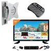 Miniature de ANTARION-PACK TV LED 24" 60CM TÉLÉVISEUR SMART CONNECT + SUPPORT TV + CLAVIER SANS FIL