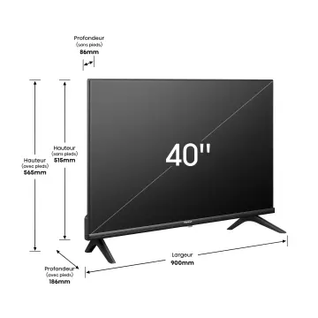 Image relative au HISENSE-40A49K