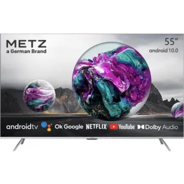 Image relative au TV METZ ANDROID 10.0 55" (139 cm) 4K UHD avec DVB-C/T2/S2