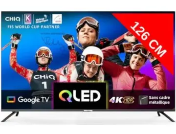 Image relative au CHIQ-TV QLED 4K 126 CM U50QM8V GOOGLE TV, 50 POUCES, 4K, QLED