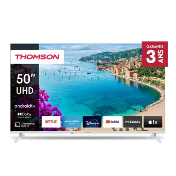 Image relative au THOMSON-TÉLÉVISION LED 50UA5S13W UHD ANDROID TV 50'